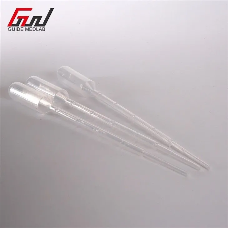4 disposable pasteur pipette 3ml