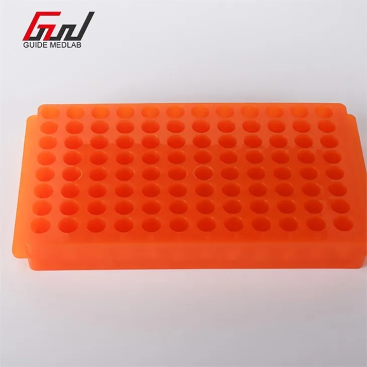 2 test tube holder rack in laboratory