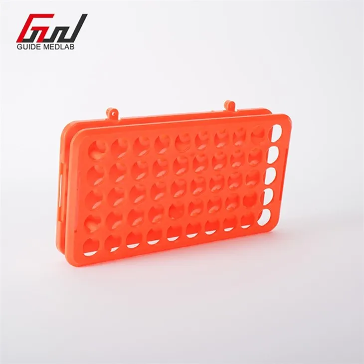 4 15ml plastic test tube rack