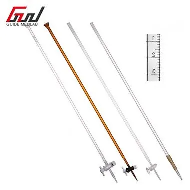 Lab glazen buret 50ml